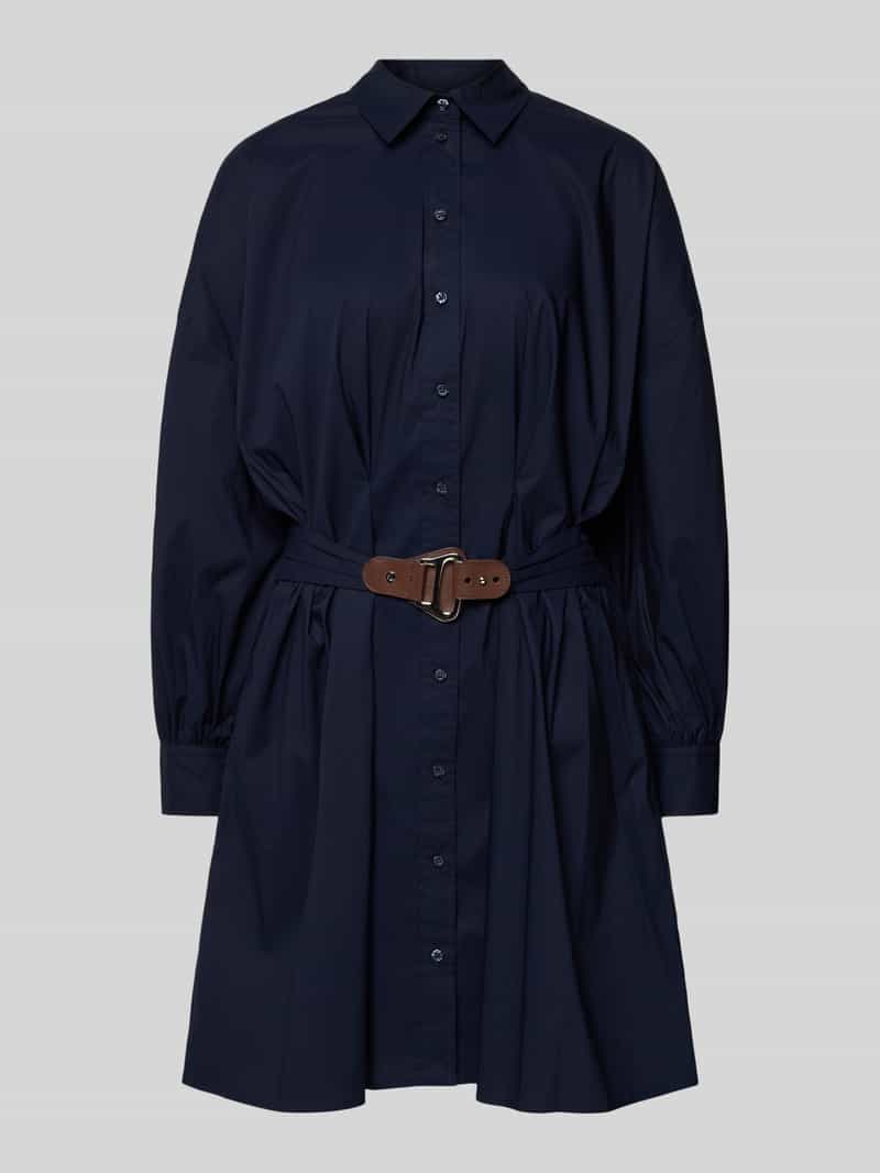 Hemdblusenkleid mit Gürtel Modell 'AZMERA'