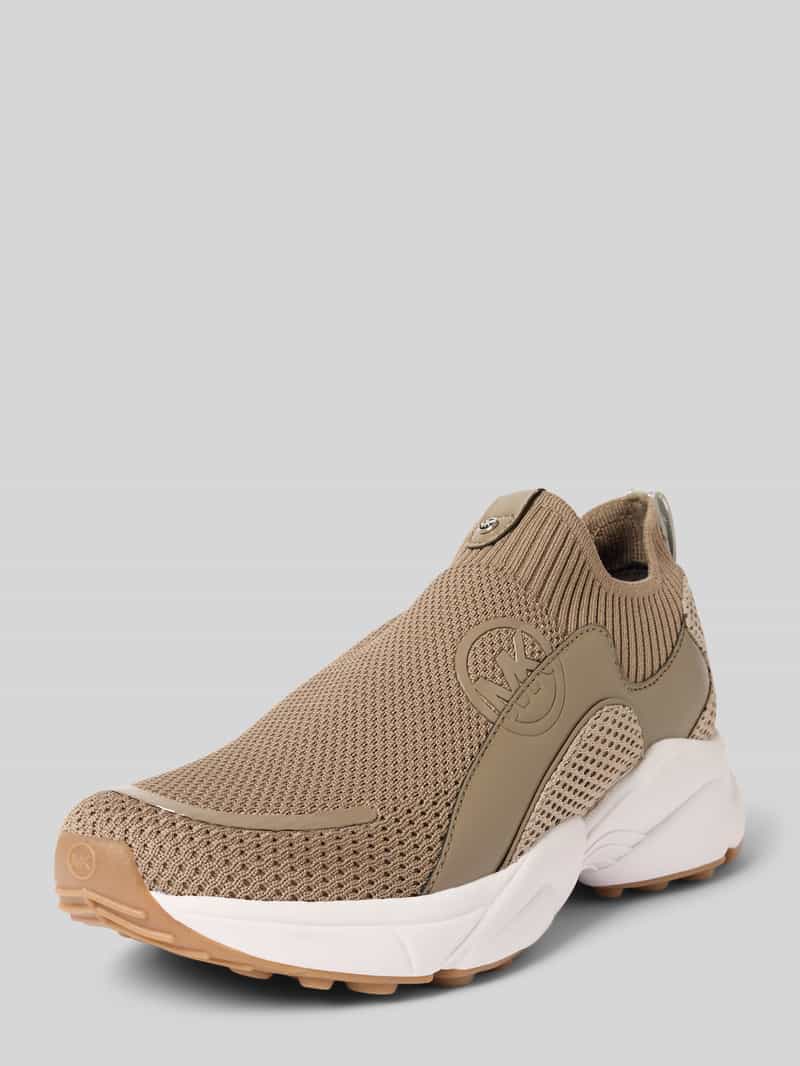MICHAEL Michael Kors Slip-on-Sneaker mit Label-Detail Modell 'SAMI' in Taupe, Größe 36