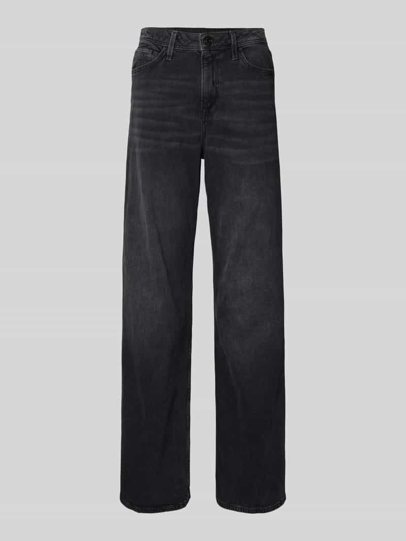 Wide Fit Jeans aus Baumwoll-Mix Modell 'SURI'