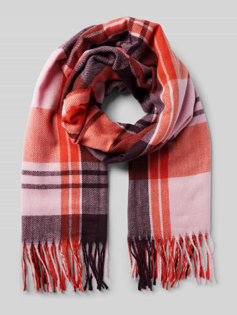 Schal mit Fransen Modell 'JUNA'