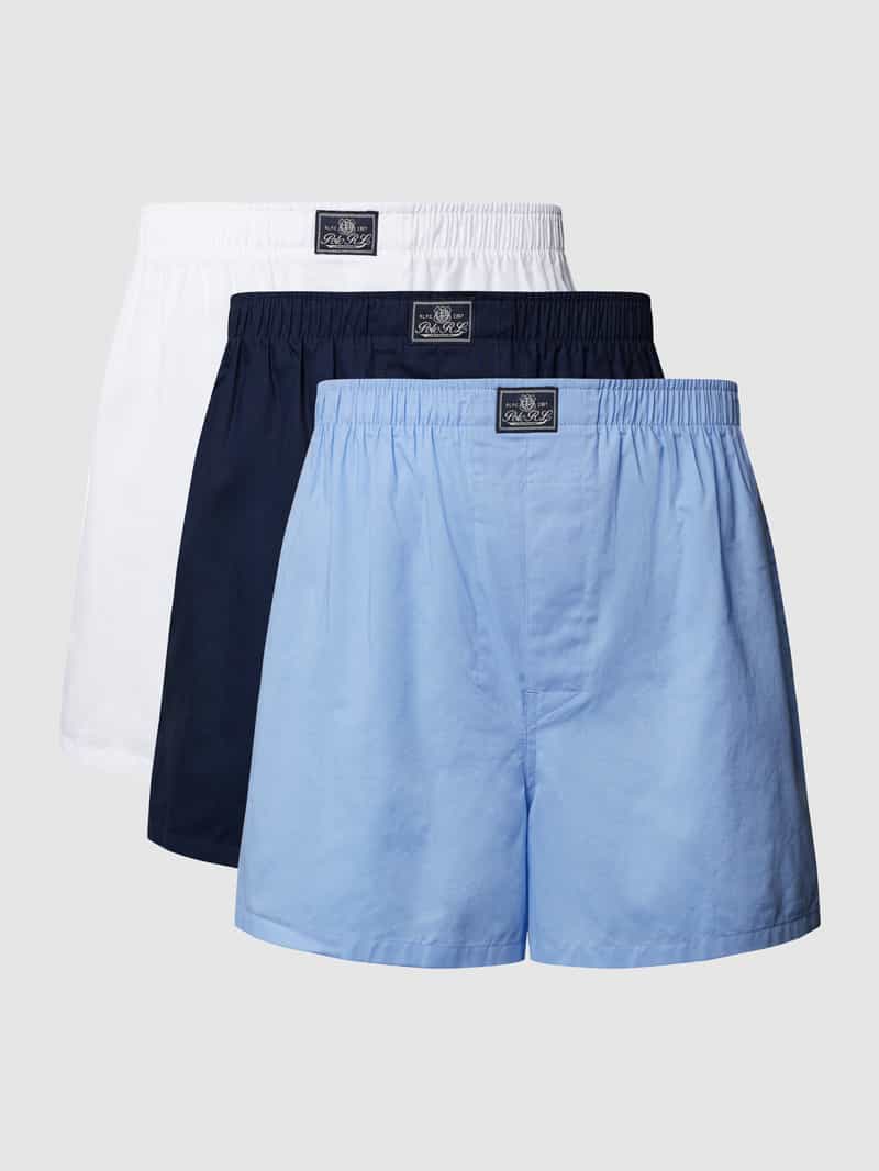 Boxershorts aus Baumwolle im 3er-Pack