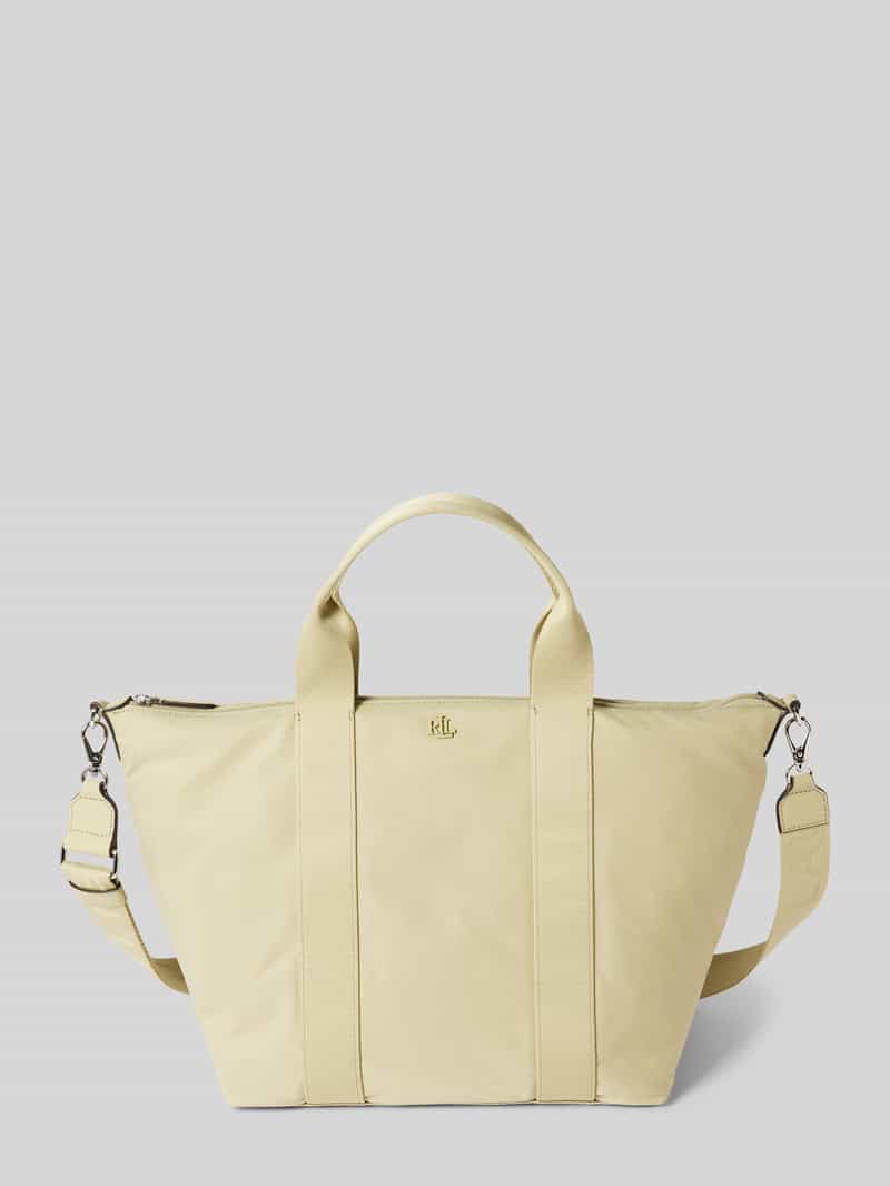 Lauren Ralph Lauren Handtasche mit Tragehenkel Modell 'STEVIE' in Oliv, Größe 1