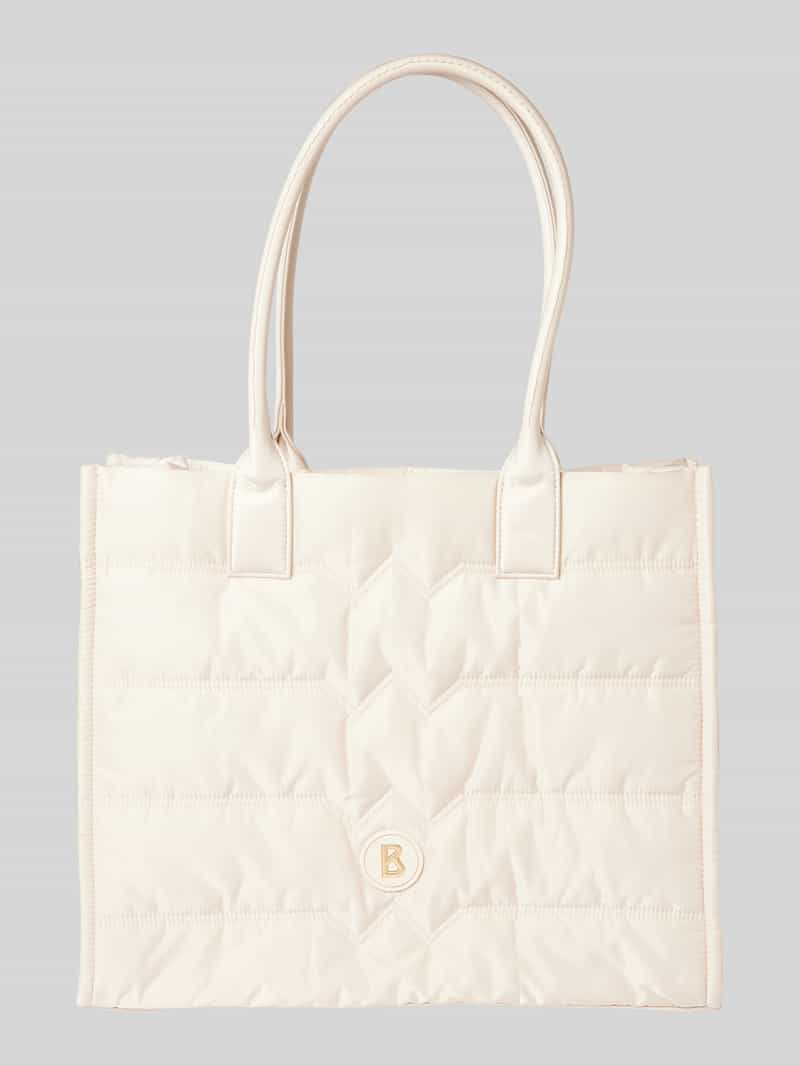 Handtasche mit Label-Detail Modell 'wallis'