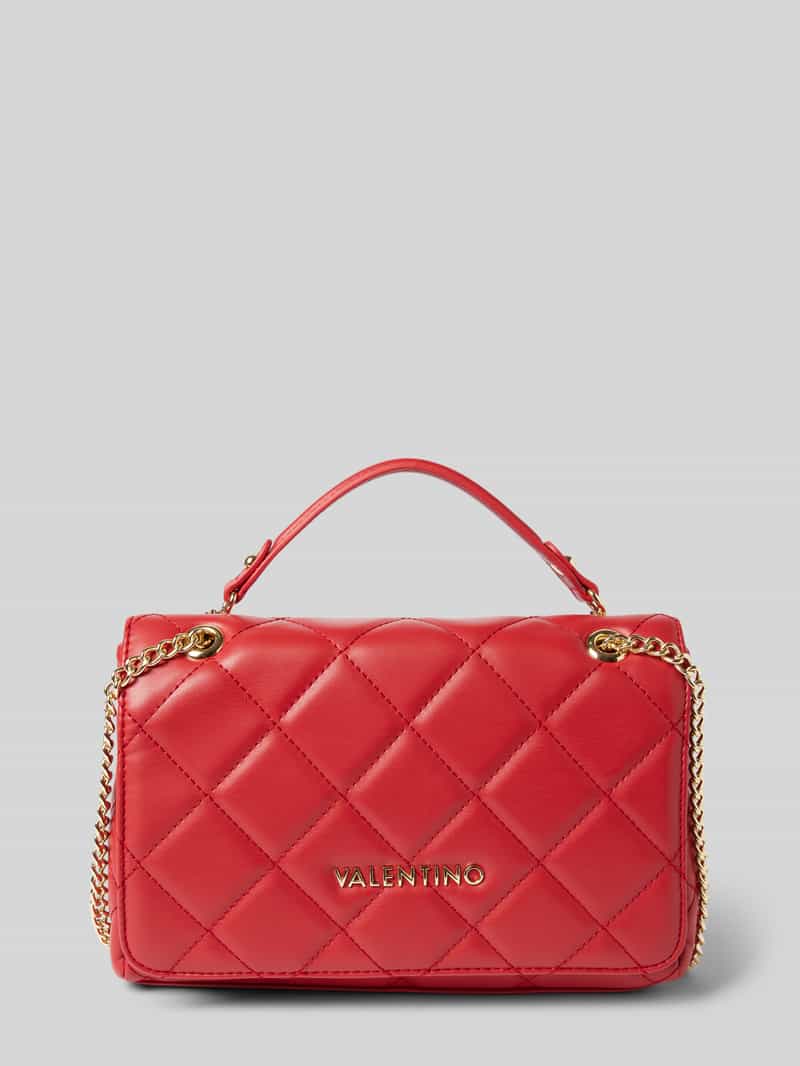 Handtasche mit Steppnähten Modell 'OCARINA'