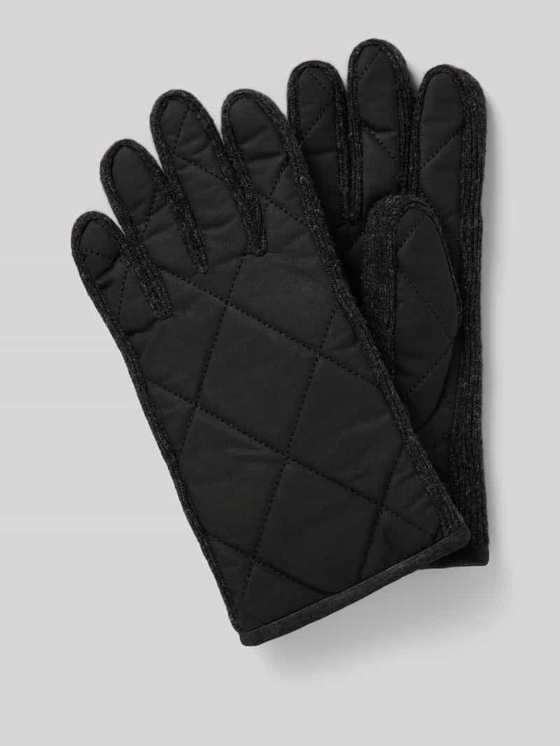 Handschuhe mit Steppnähten Modell 'Winterdale'