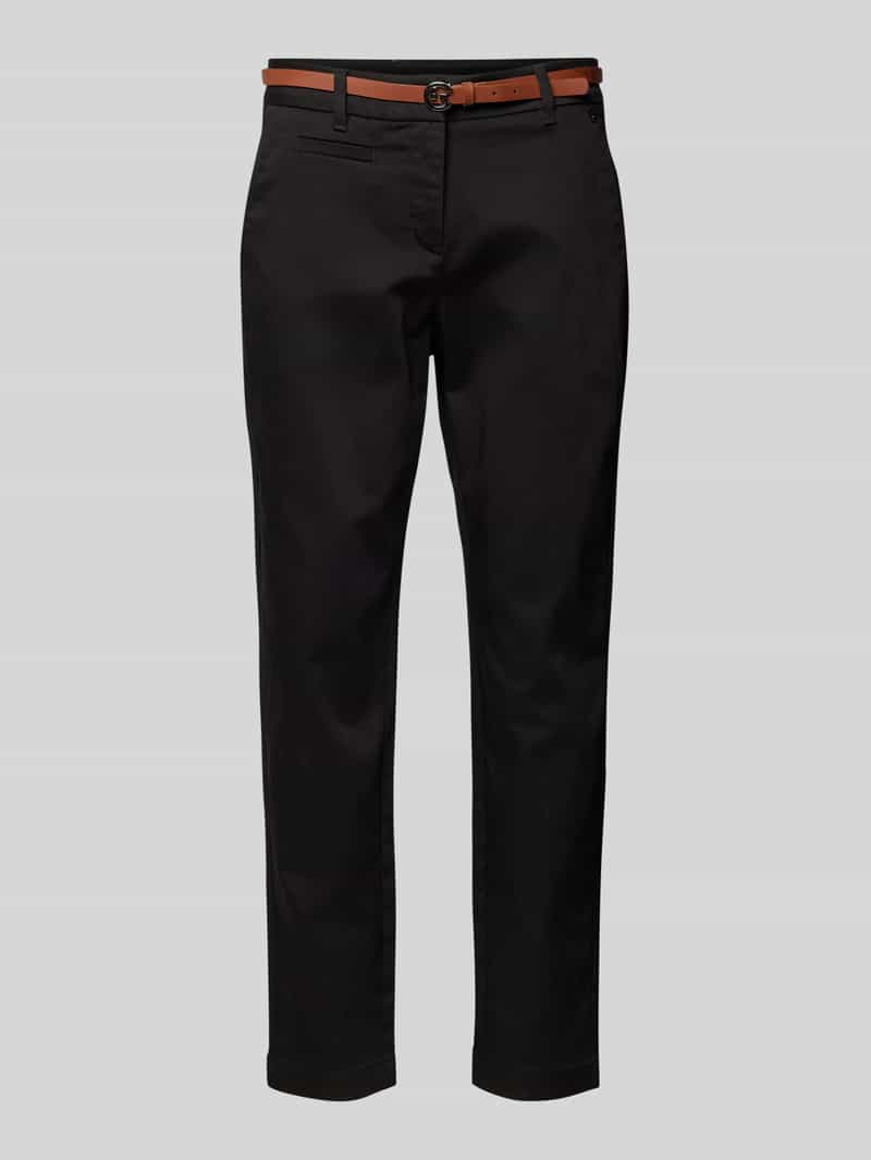 Chino mit Gürtel