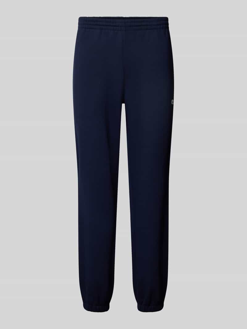 Lacoste Sweatpants mit Label-Detail in Marine, Größe L