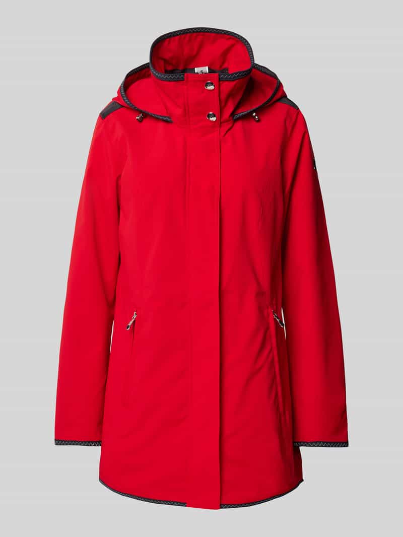 Wellensteyn Regular Fit Funktionsjacke mit Stehkragen Modell 'TARENT' in Rot, Größe XS