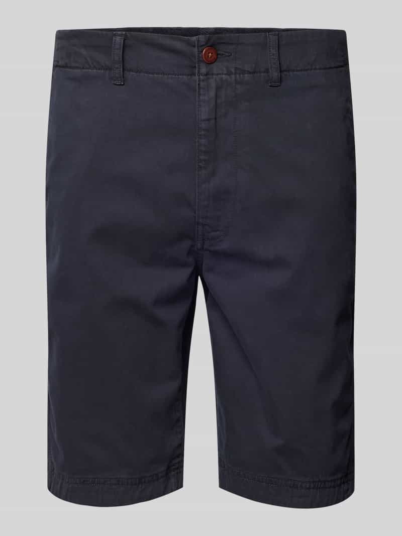 Superdry Regular Fit Chinoshorts mit seitlichen Eingrifftaschen in Dunkelblau, Größe 30