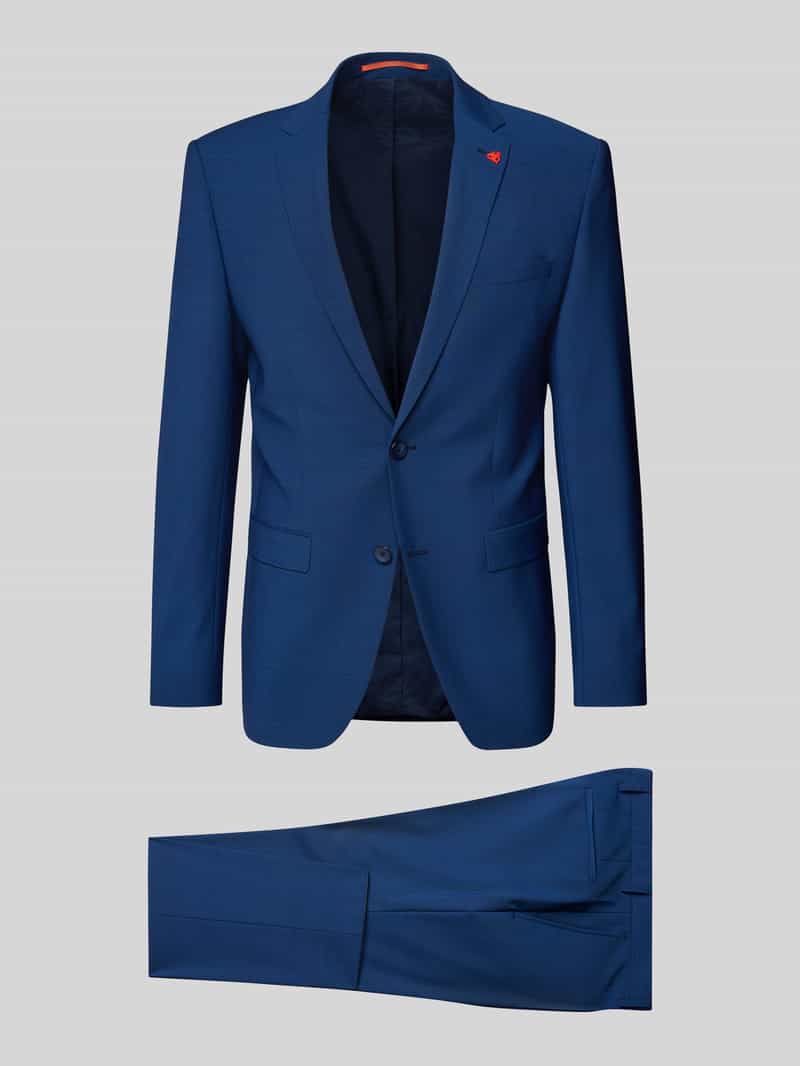 Roy Robson Anzug mit Reverskragen in Blau, Größe 102