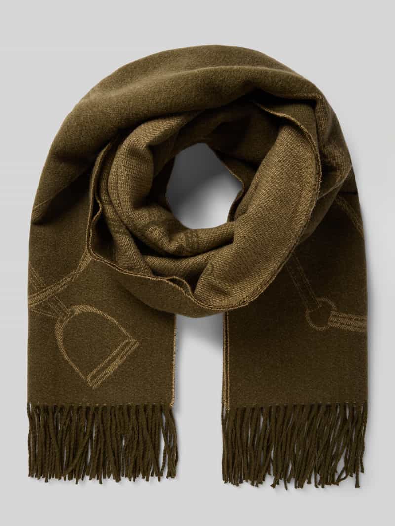 Lauren Ralph Lauren Schal mit Woll-Anteil in Camel, Größe 1