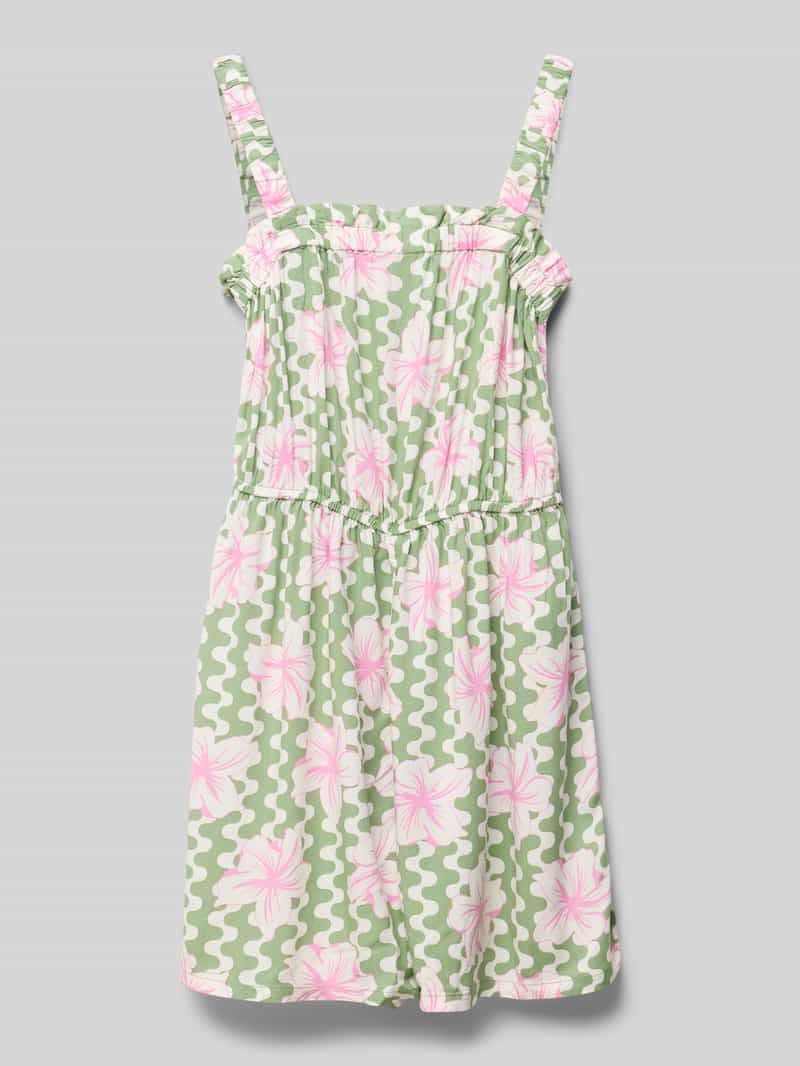 Jumpsuit aus Viskose mit breiten Trägern Modell 'PLAYA BABY'