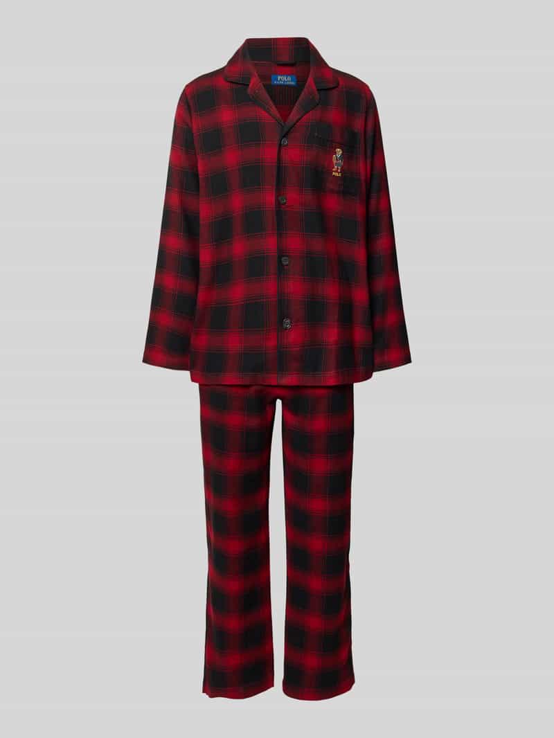 Pyjama mit Stitching als Geschenkset