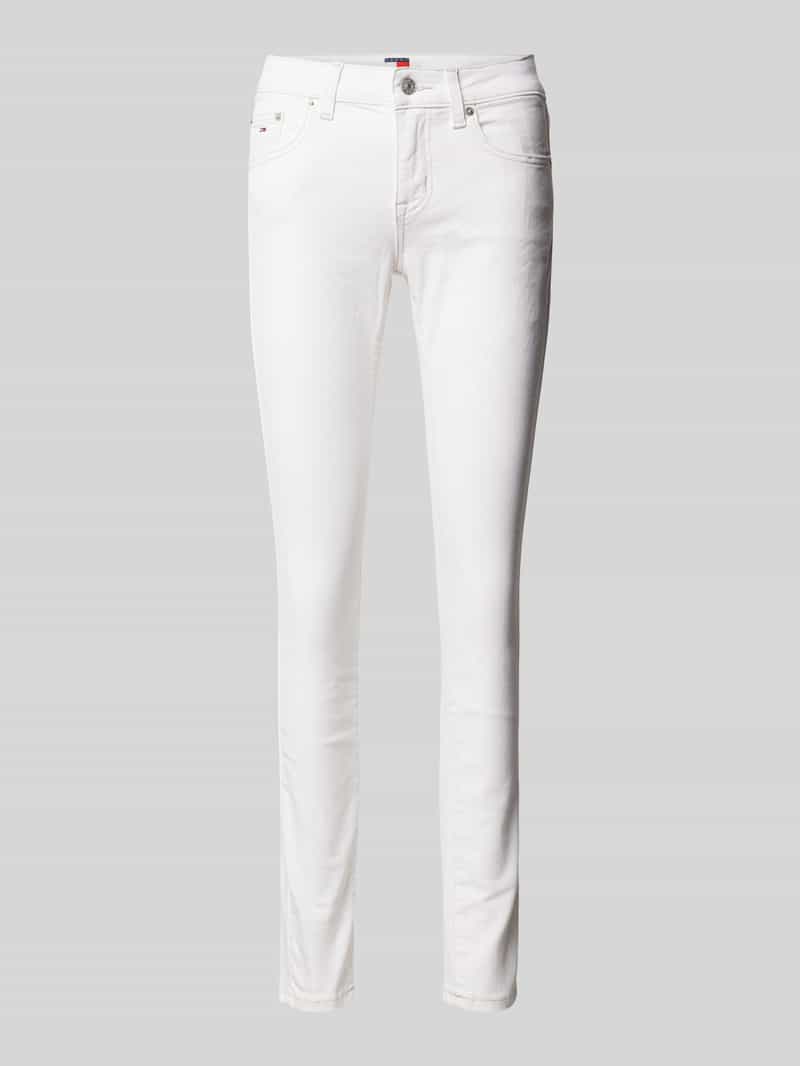 Skinny Fit Jeans mit 5-Pocket-Design