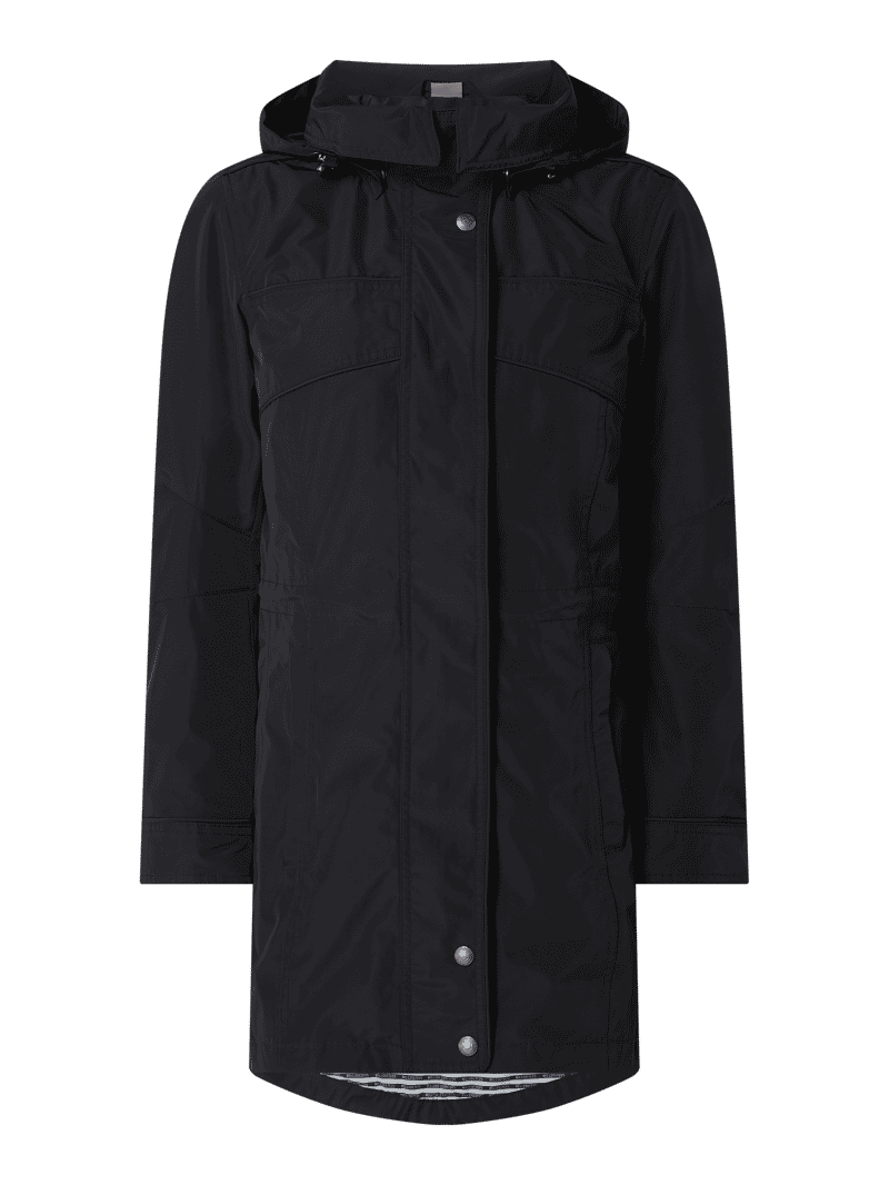 Wellensteyn Regular Fit Parka mit abnehmbarer Kapuze Modell 'VICTORIA' in Marine, Größe XS