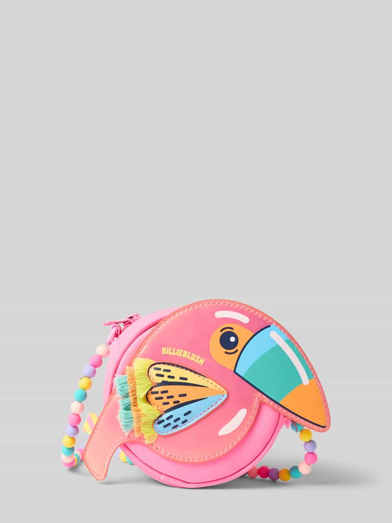 Handtasche mit Motiv-Applikation