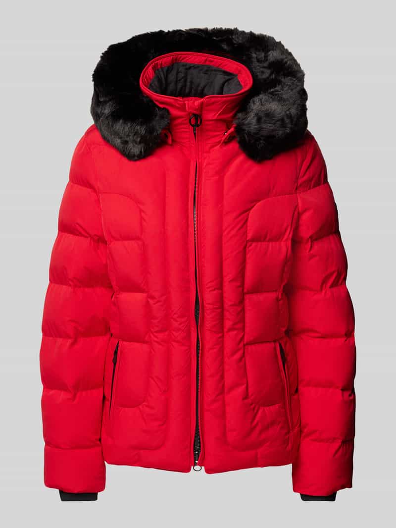 Wellensteyn Funktionsjacke mit Zweiwege-Reißverschluss Modell 'Belvitesse' in Rot, Größe XS