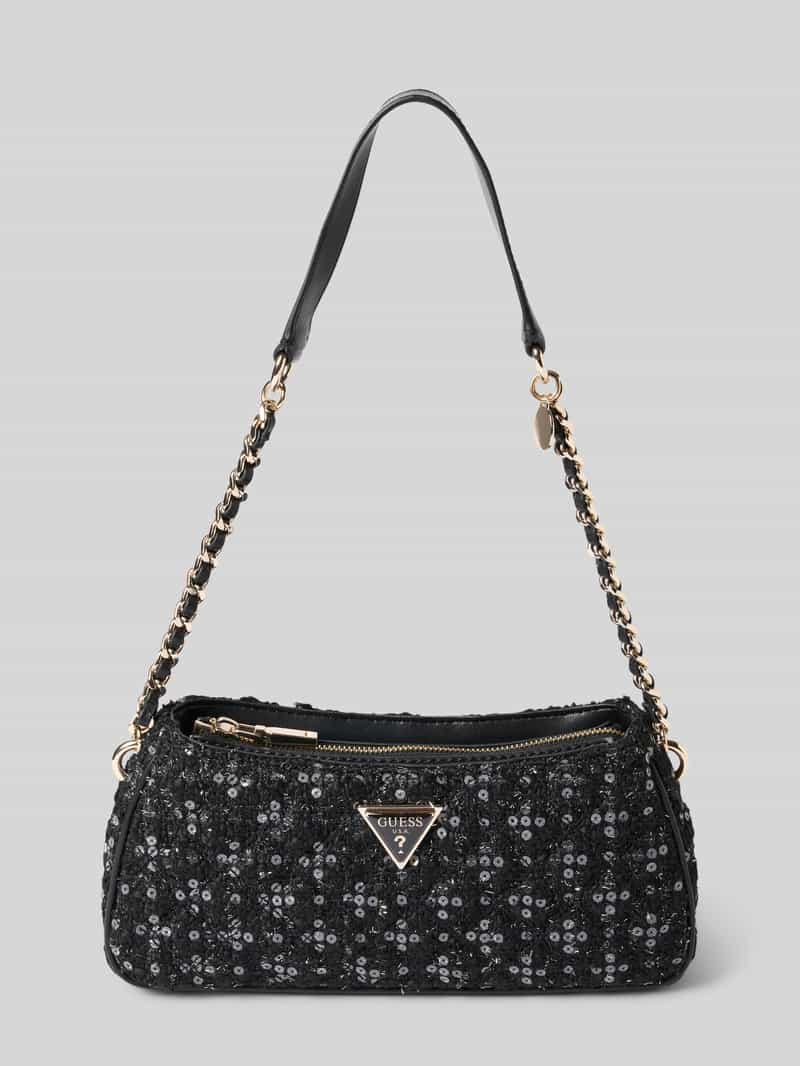 Handtasche mit Label-Applikation Modell 'GIULLY'