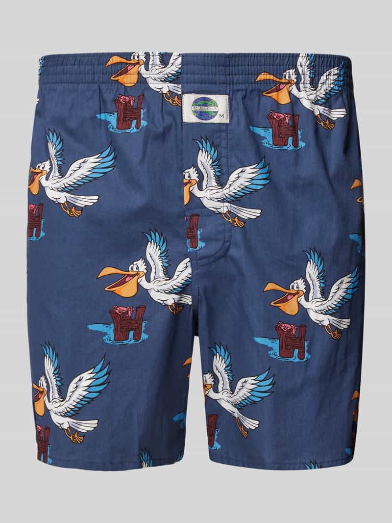 Deal Boxershorts mit elastischem Bund in Blau, Größe S