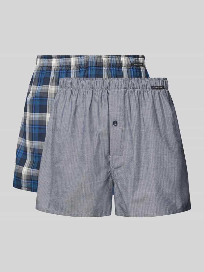 Boxershorts mit Eingriff im 2er-Pack