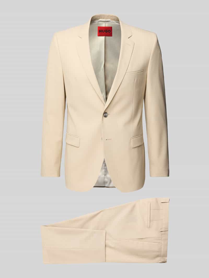 Slim Fit Anzug mit Pattentaschen Modell 'Arti/Hesten232X'
