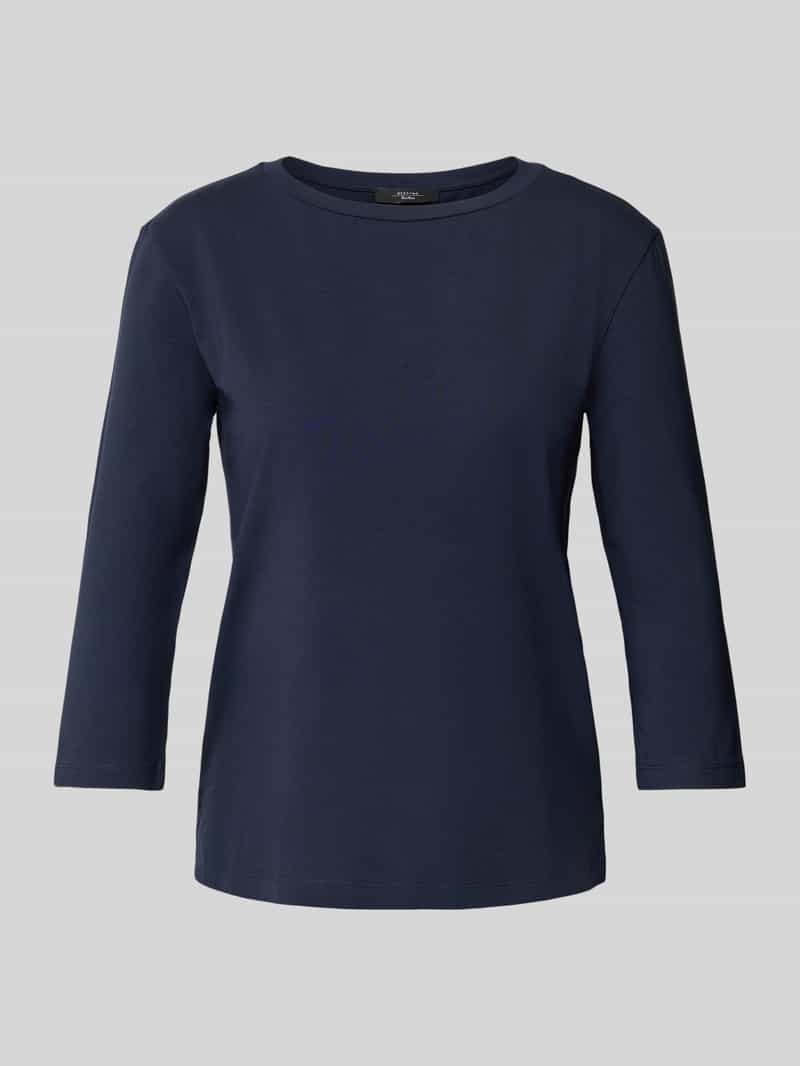 Weekend Max Mara Longsleeve mit 3/4-Ärmel Modell 'MULTIA' in Marine, Größe S