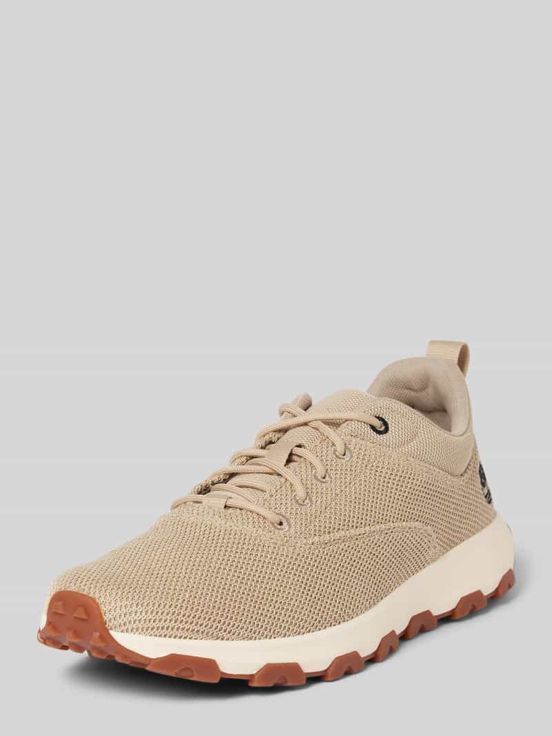 Timberland Sneaker mit Strukturmuster Modell 'Winsor Park' in Beige, Größe 42