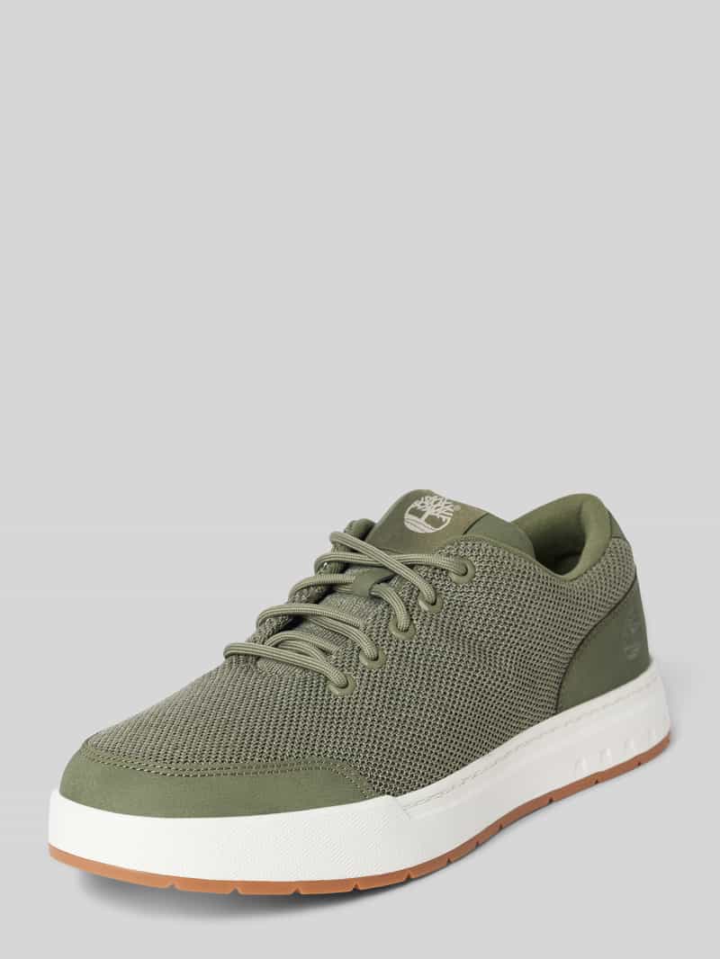 Timberland Sneaker mit Logo-Patch Modell 'Maple Grove' in Oliv, Größe 43