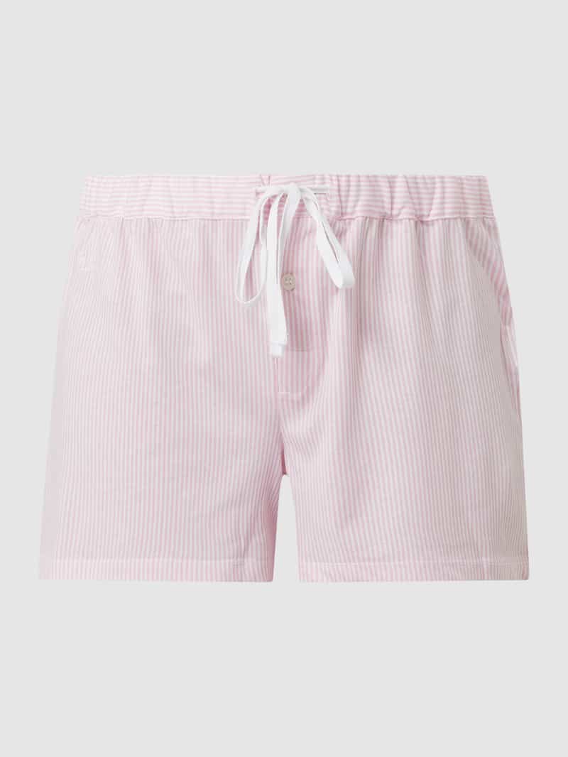 Lauren Ralph Lauren Pyjamahose mit Streifenmuster in Rosa, Größe L