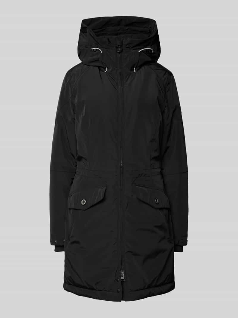 Wellensteyn Shaped Fit Funktionsjacke mit Zweiwege-Reißverschluss Modell 'CUCILLA' in Black, Größe XS