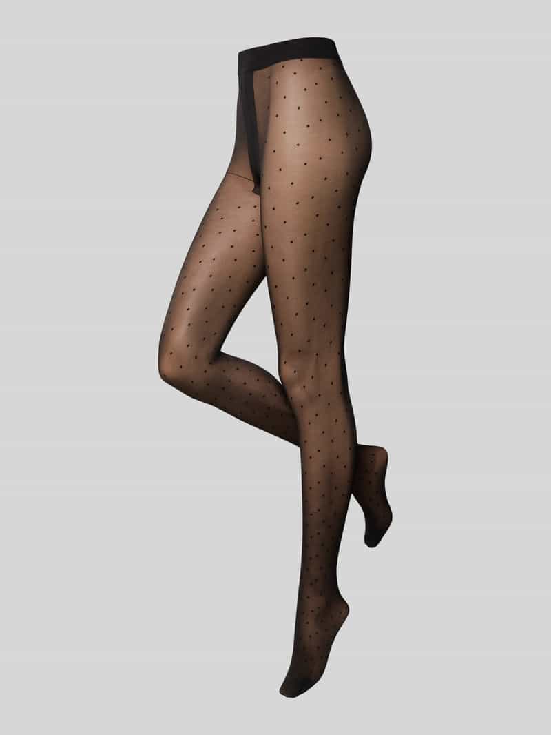 Strumpfhose mit Allover-Muster