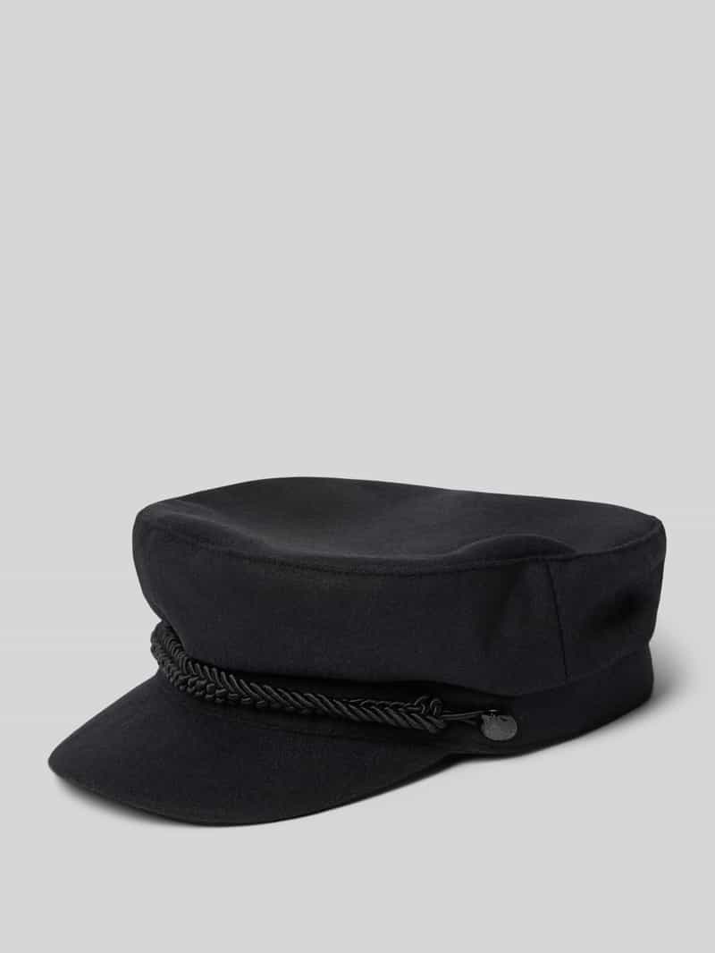 Lauren Ralph Lauren Wollmütze mit Applikation in Black, Größe 1