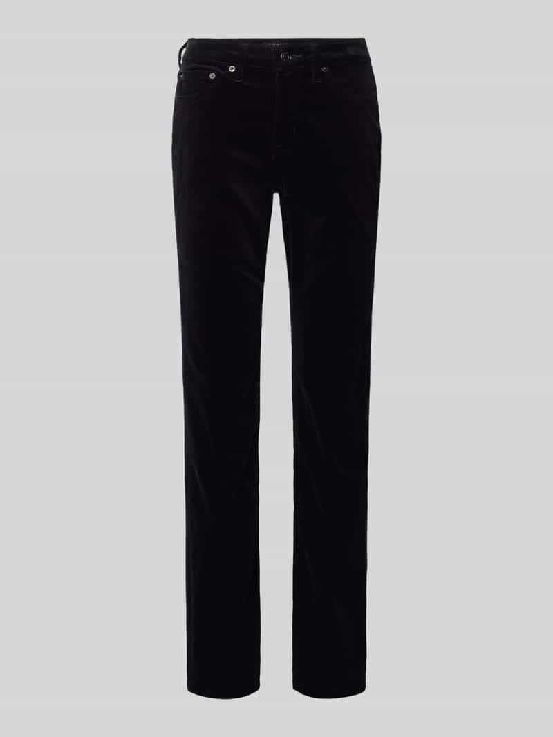 Lauren Ralph Lauren Cordhose mit 5-Pocket-Design in Black, Größe 36