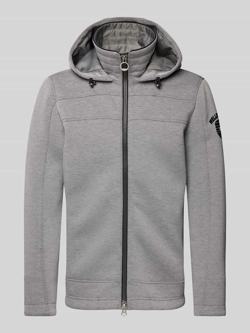 Wellensteyn Funktionsjacke mit Stehkragen Modell 'FLORIDA' in Mittelgrau, Größe S