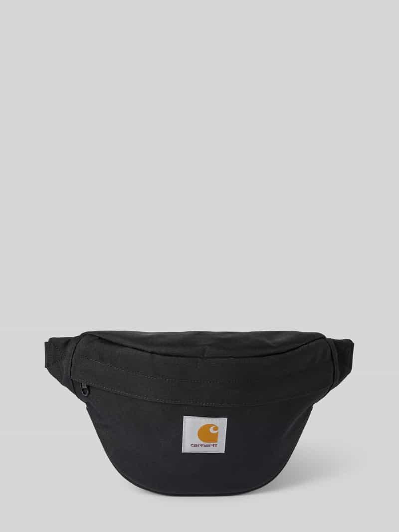 Carhartt Work In Progress Bauchtasche mit Label-Patch Modell 'JAKE' in Black, Größe 1