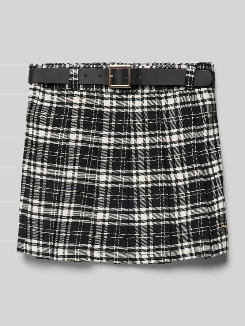 Minirock mit Gürtel