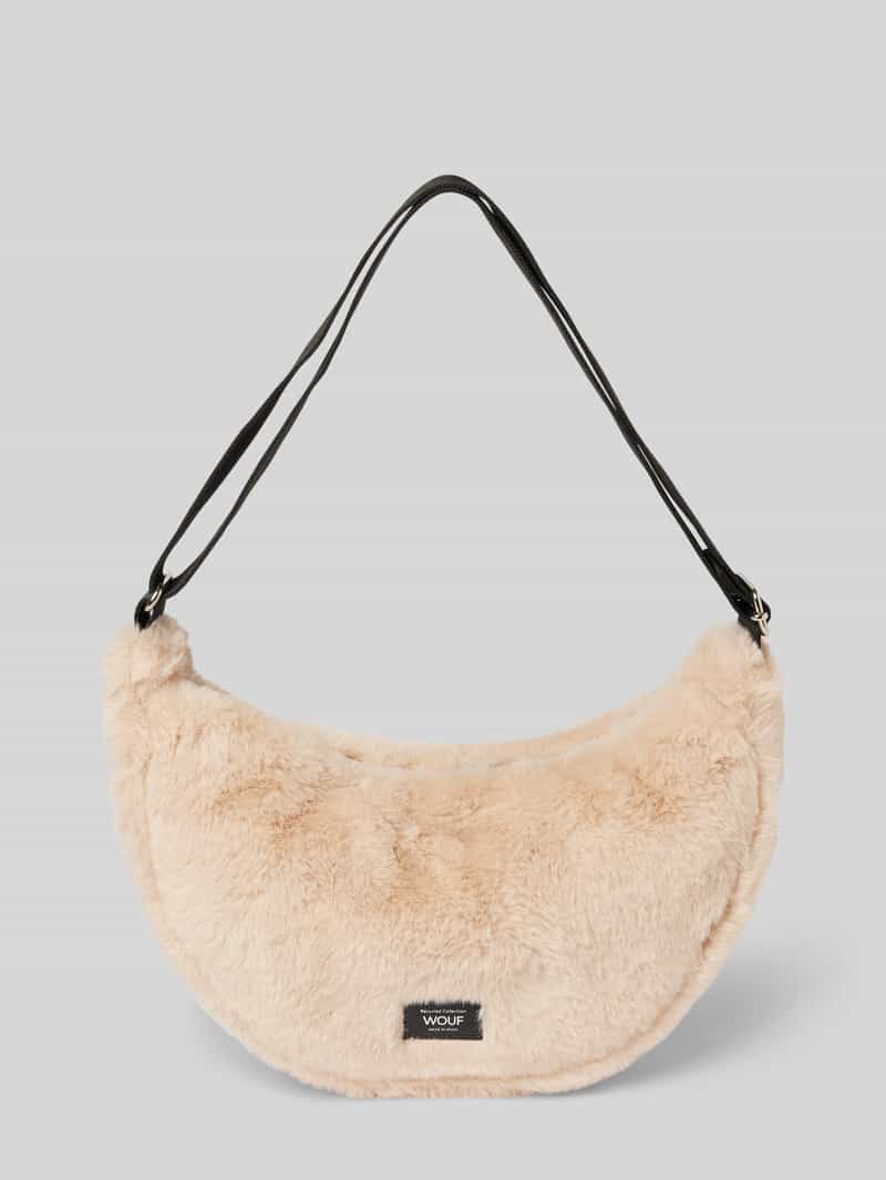 Umhängetasche mit Label-Badge Modell 'Nevada'