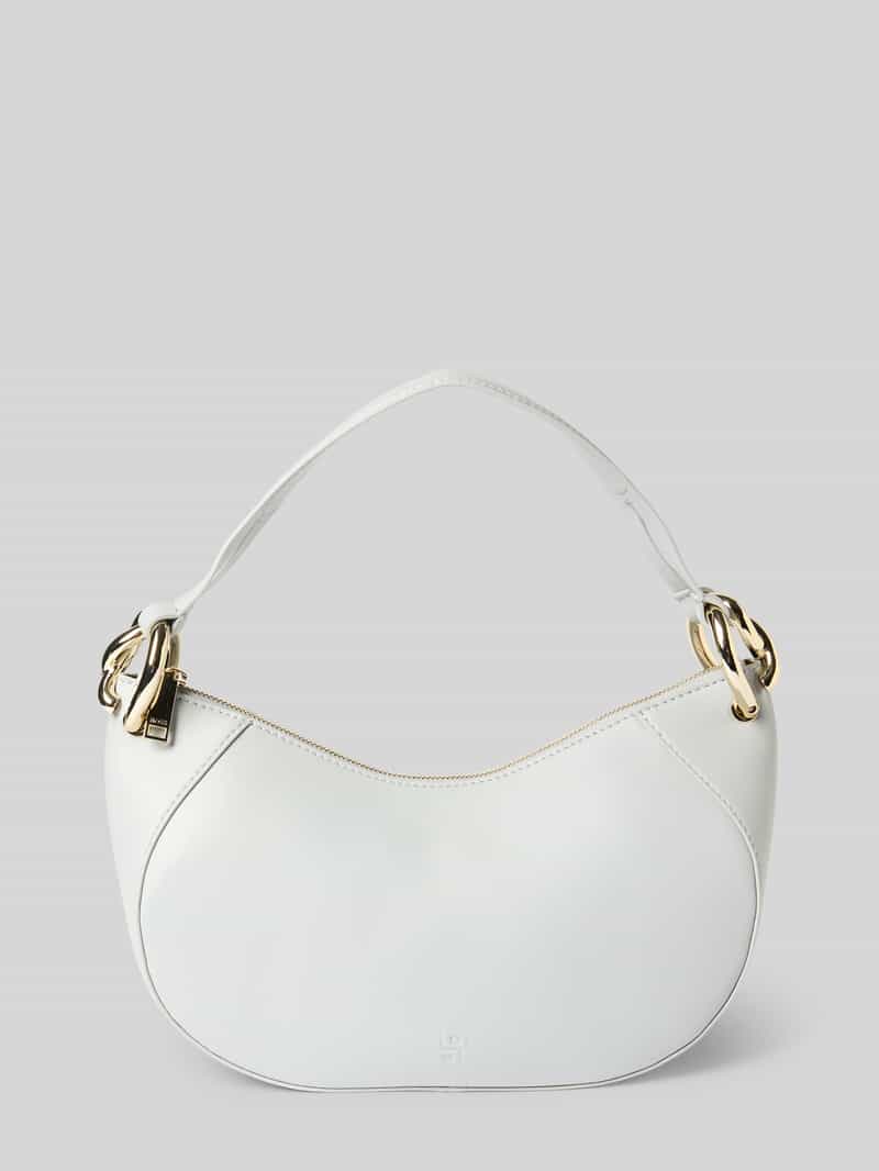 Handtasche mit Label-Details Modell 'Bretzel'