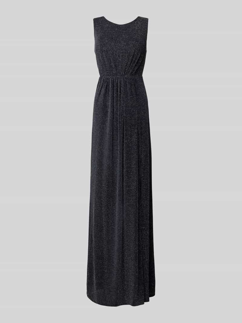 Abendkleid mit Effektgarn
