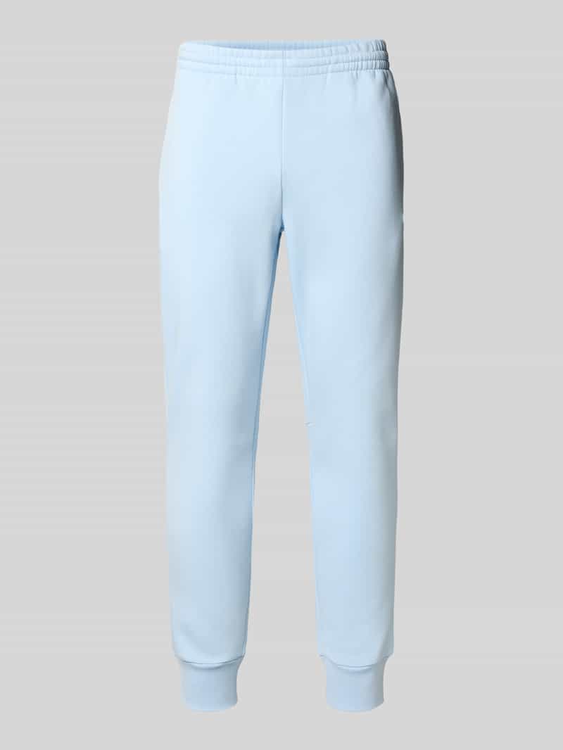 Lacoste Regular Fit Sweatpants aus Baumwoll-Mix in Hellblau, Größe L