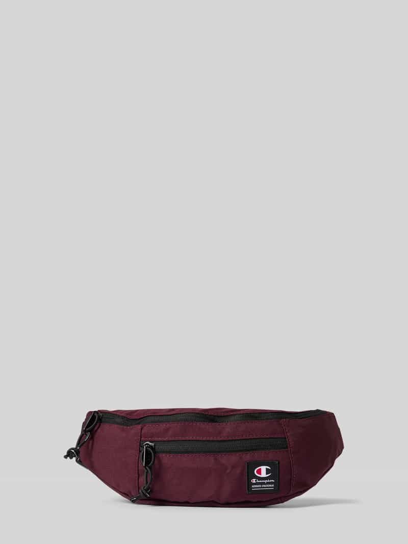 CHAMPION Bauchtasche mit Label-Patch in Bordeaux, Größe 1