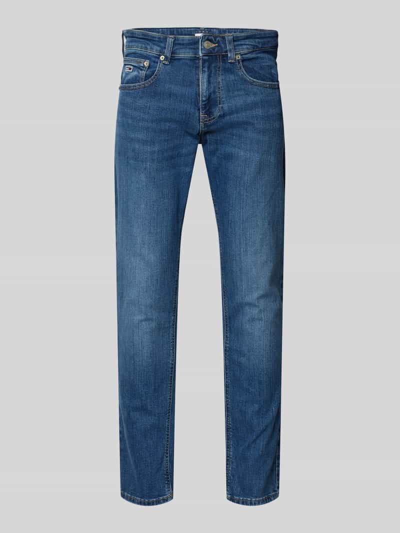 Tommy Jeans Slim Fit Jeans mit 5-Pocket-Design Modell 'SCANTON' in Jeansblau, Größe 30/30