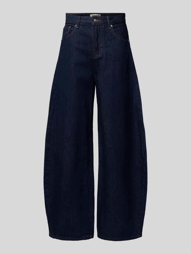 Wide Leg Jeans aus reiner Baumwolle Modell 'TAYLOR'