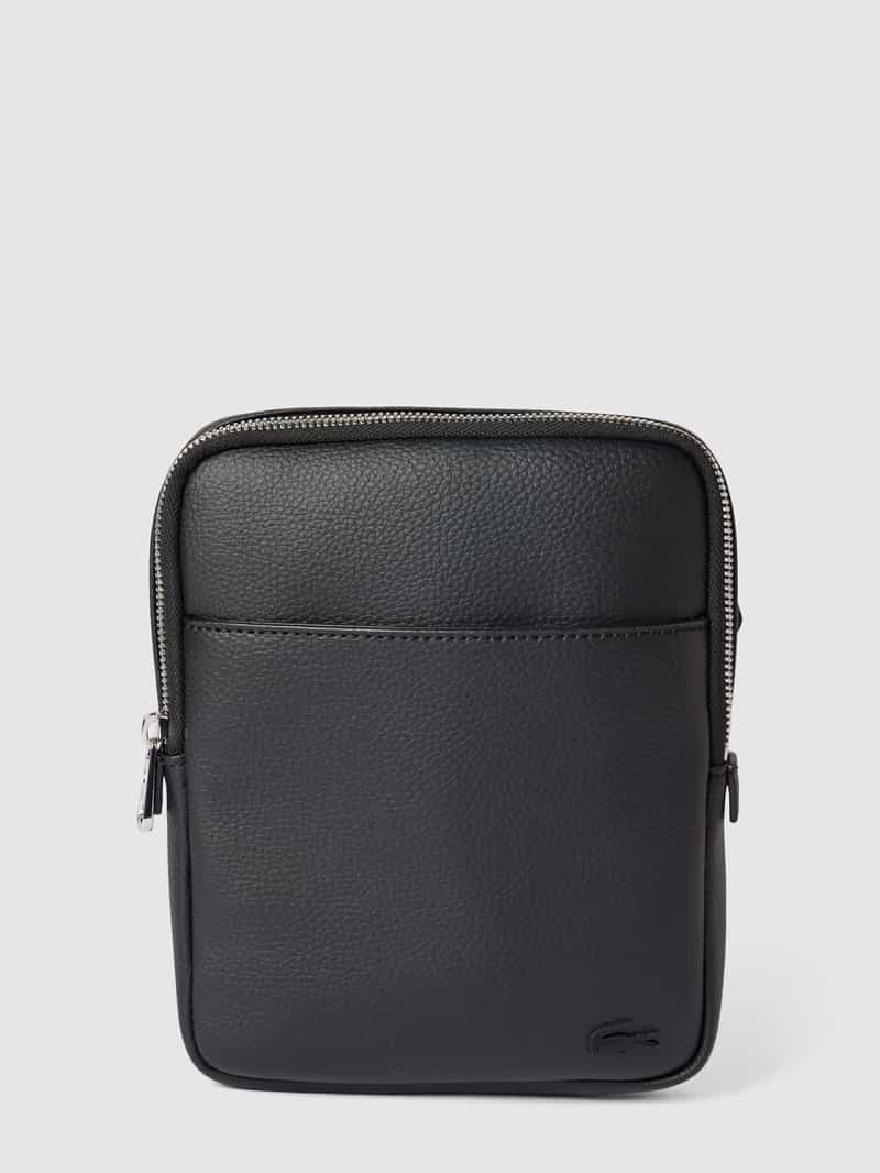 Lacoste Umhängetasche aus Kunstleder in Black, Größe 1