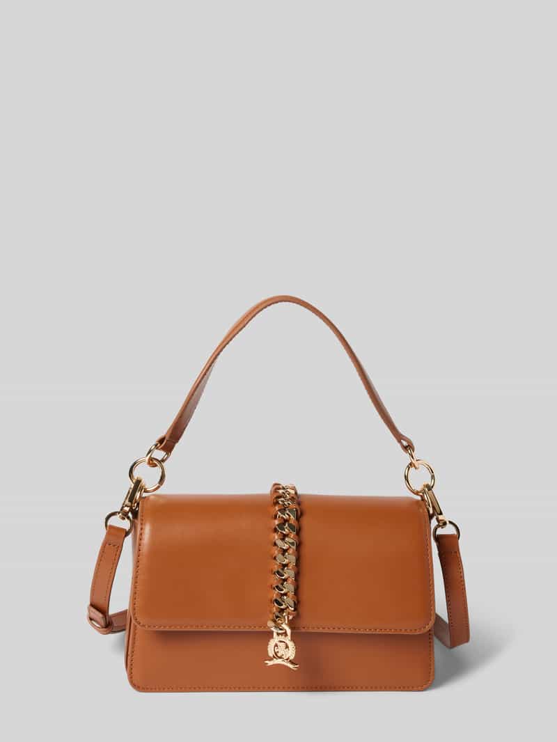 Handtasche mit Label-Detail