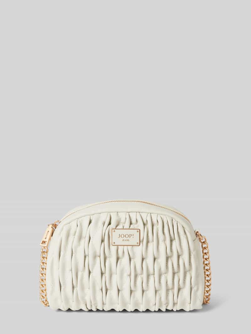 Handtasche mit Label-Applikation Modell 'ruga jessy'