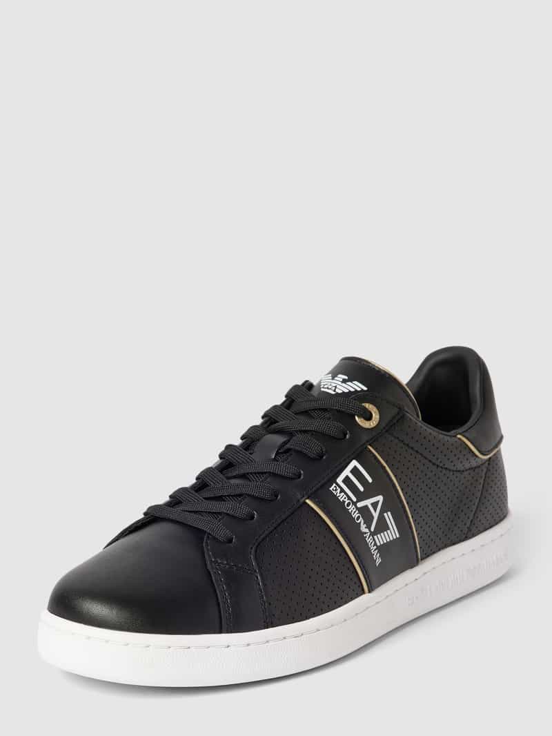 Sneaker mit Label-Details Modell 'SNEAKER ACTION LEATHER'