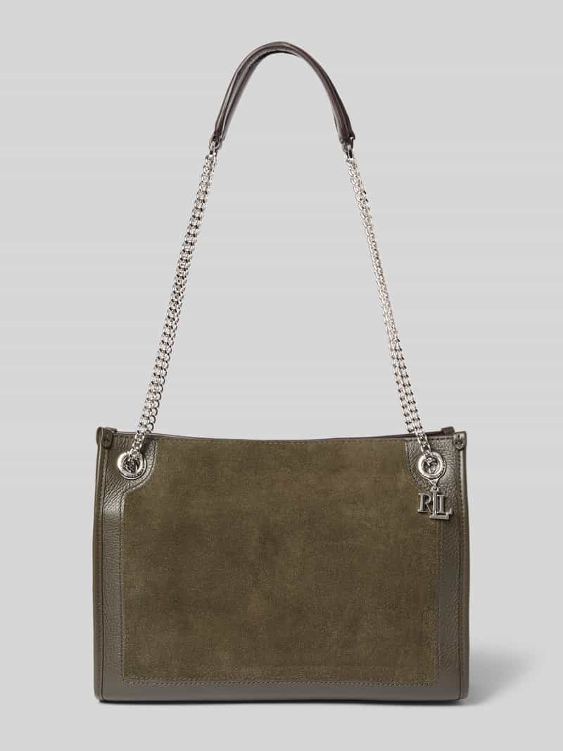 Lauren Ralph Lauren Handtasche mit Tragehenkel in Oliv, Größe 1