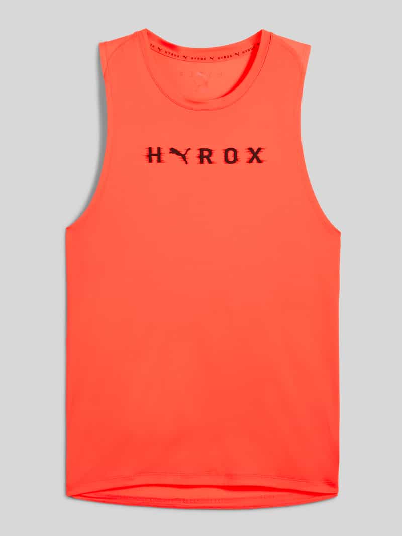 PUMA PERFORMANCE PUMA x HYROX - Regular Fit Tank Top aus feuchtigkeitsregulierendem Material in Neon Rot, Größe S