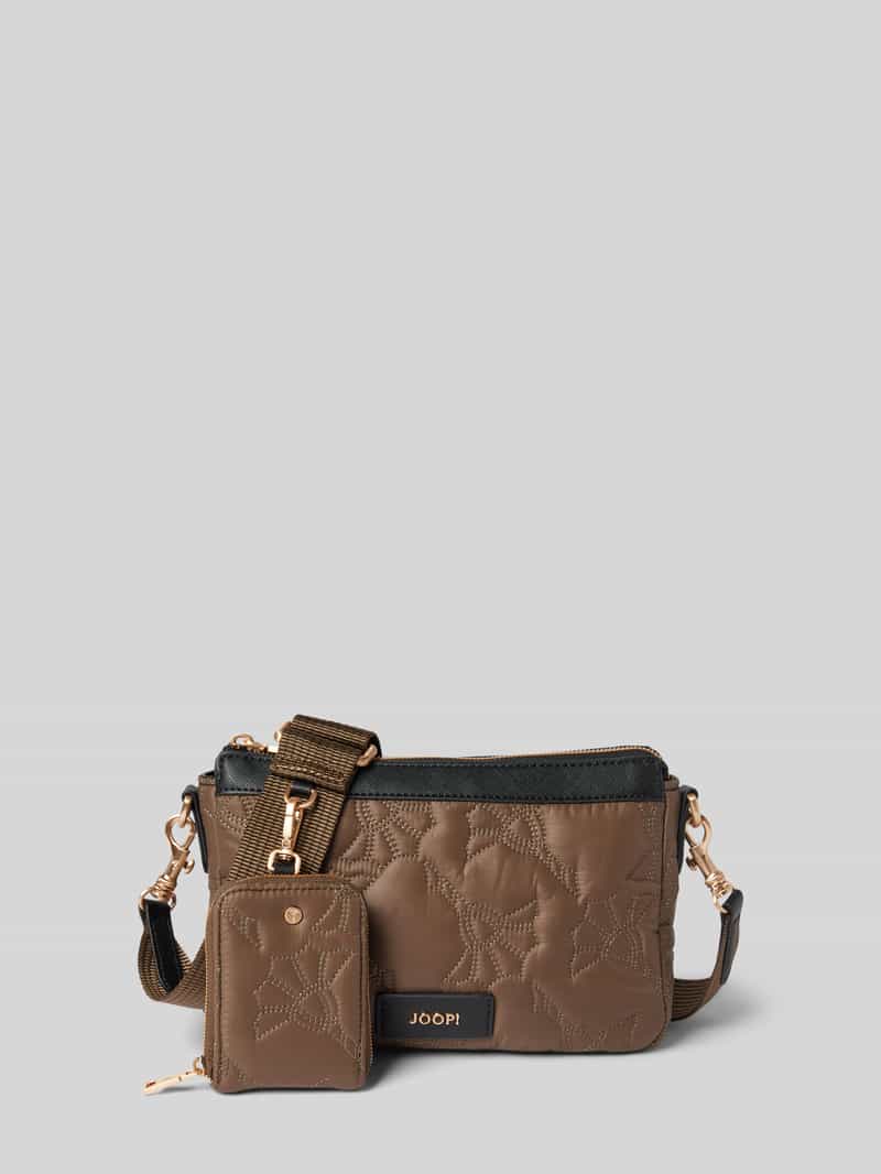 Handtasche mit Steppnähten Modell 'ricamo jasmina'